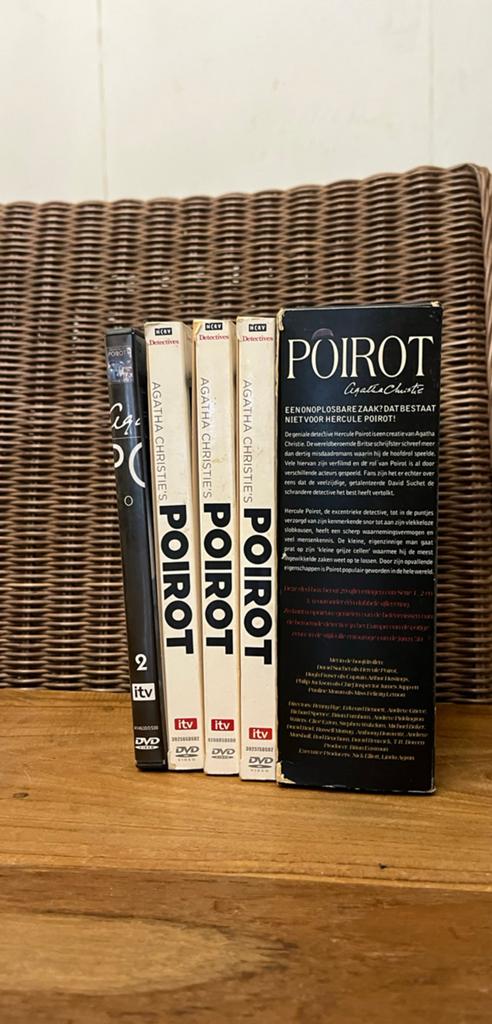 Poirot reeksen, Cd's en Dvd's, Gebruikt, Verzenden, Alle leeftijden, Boxset