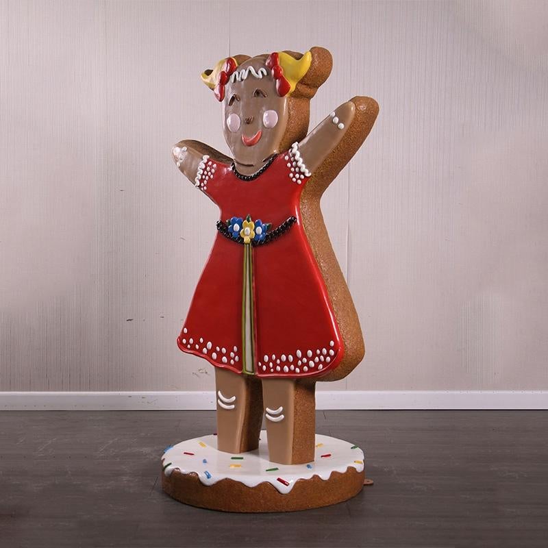 Gingerbread Girl — Pain d'épice Hauteur 142 cm, Enlèvement, Neuf