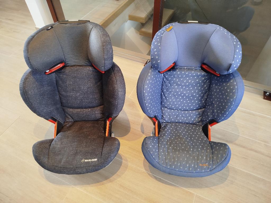 Twee Maxi Cosi stoeltjes (met onderstel), Ophalen, Zo goed als nieuw, Maxi-Cosi, Isofix