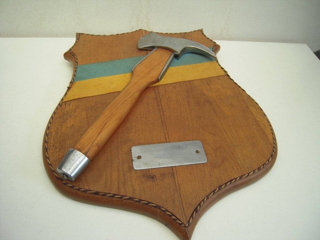 Souvenir brandweer , bijl op ware grootte, Collections, Objets militaires | Général, Enlèvement ou Envoi