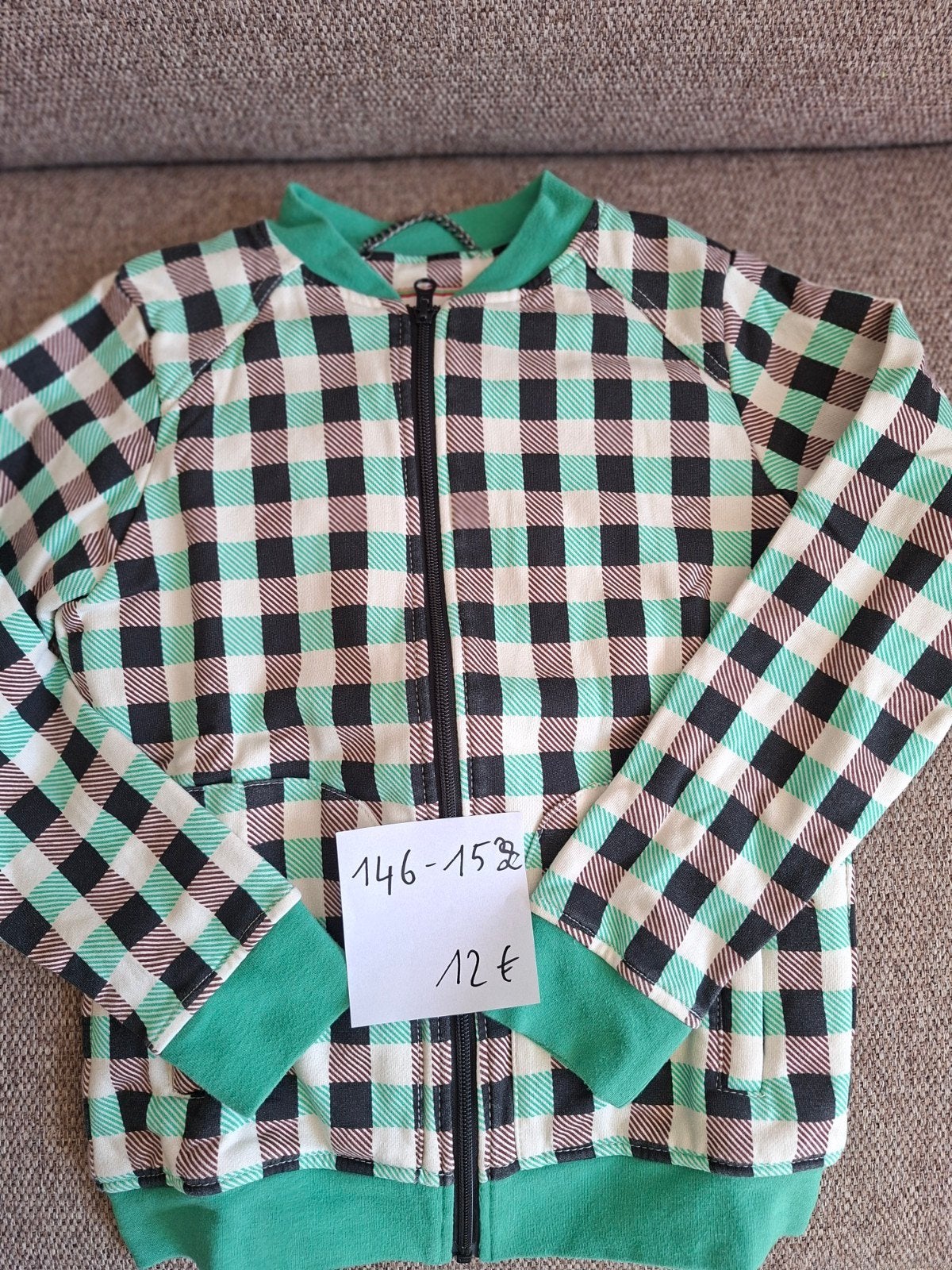 Geruite trackjacket 4ff, Kinderen en Baby's, Kinderkleding | Maat 146, Ophalen of Verzenden