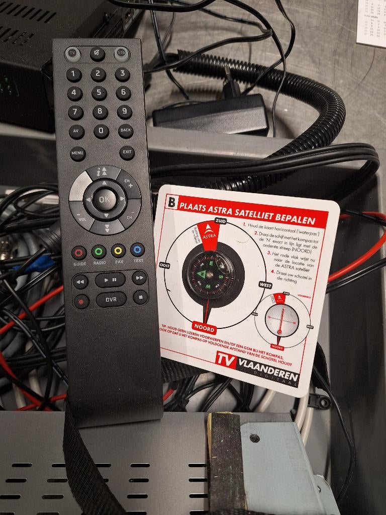 Sateliet ontvanger, Ophalen, Gebruikt, Ontvanger