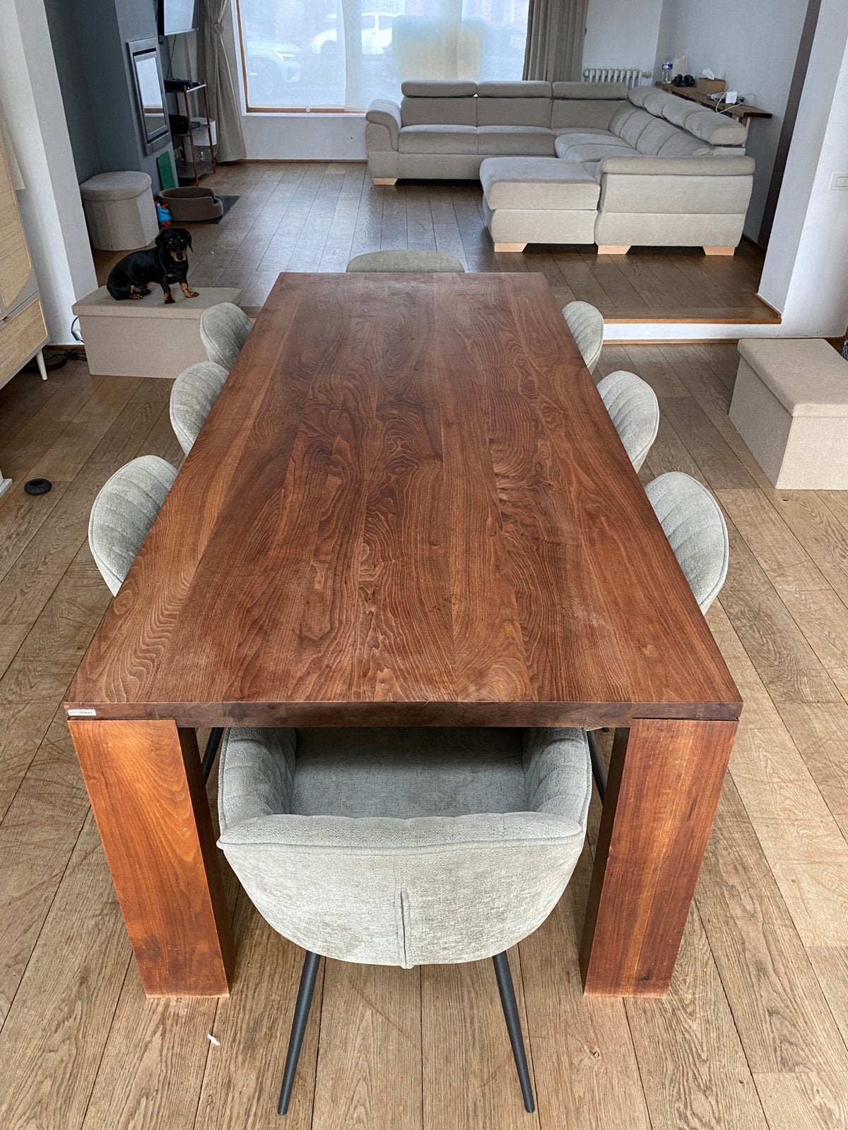Eettafel 8-10 personen, Ophalen, Gebruikt, Vijf personen of meer