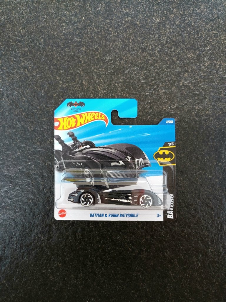 Hot Wheels - Batman & Robin Batmobile, Hobby en Vrije tijd, Verzenden, Nieuw, Auto