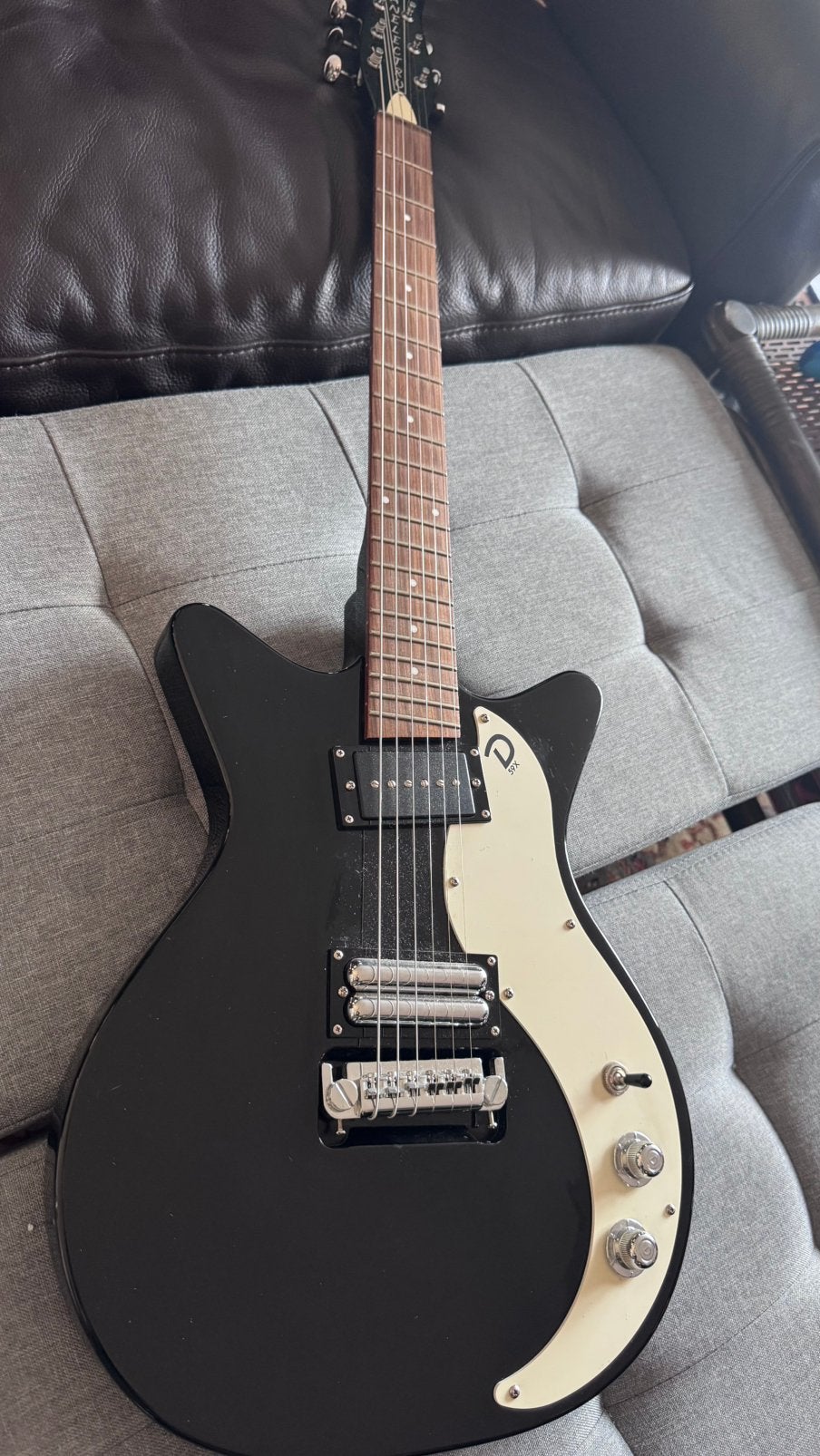 Danelectro '59X – Zwart, Musique & Instruments, Enlèvement, Comme neuf, Autres marques