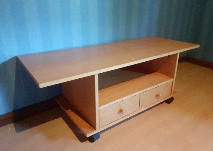 Urgent, petit prix : Meuble TV, Maison & Meubles, 25 à 50 cm, 100 à 150 cm, Enlèvement, Utilisé