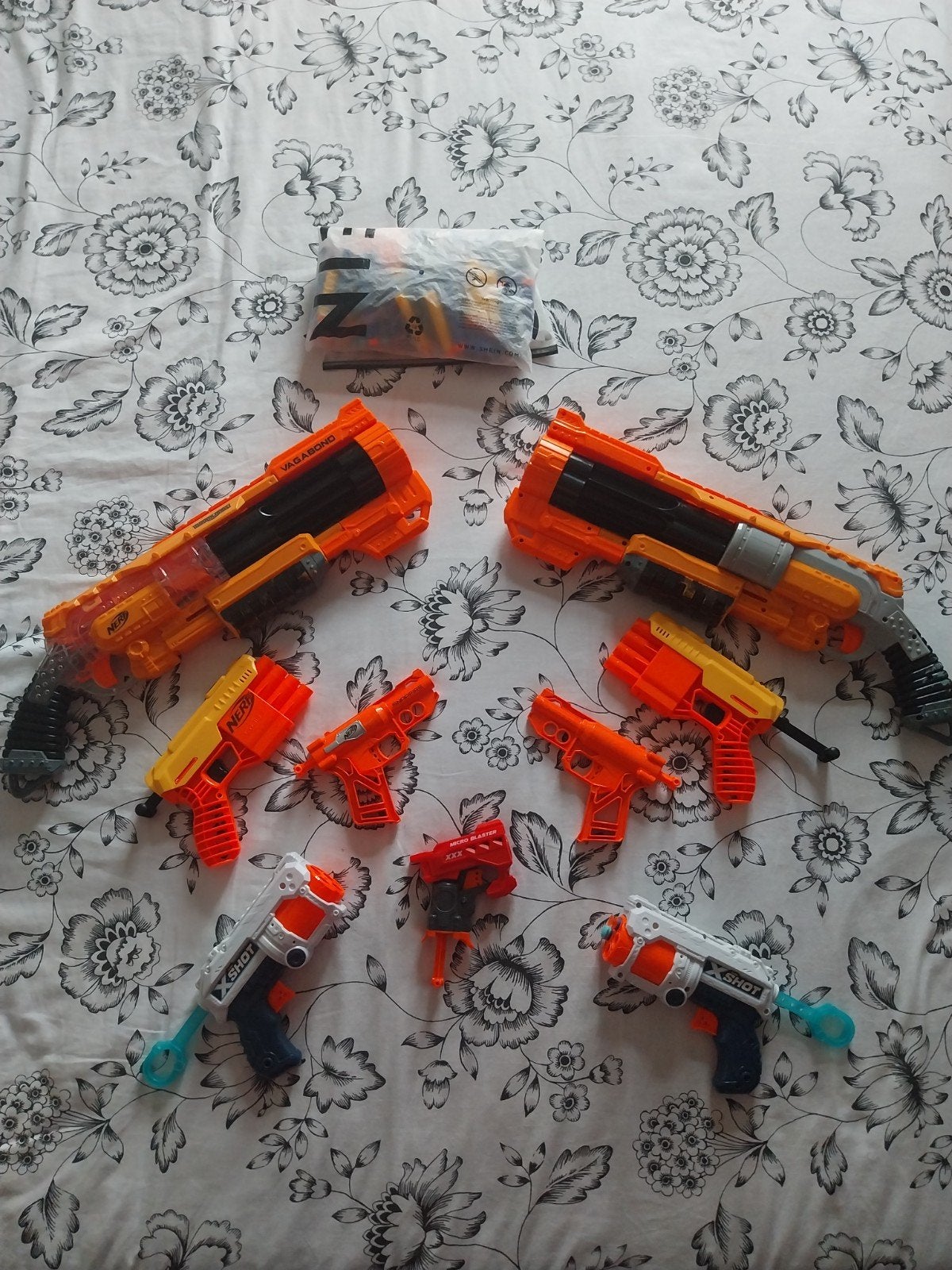 Set van 9 zenuwpistolen en andere, Ophalen, Gebruikt