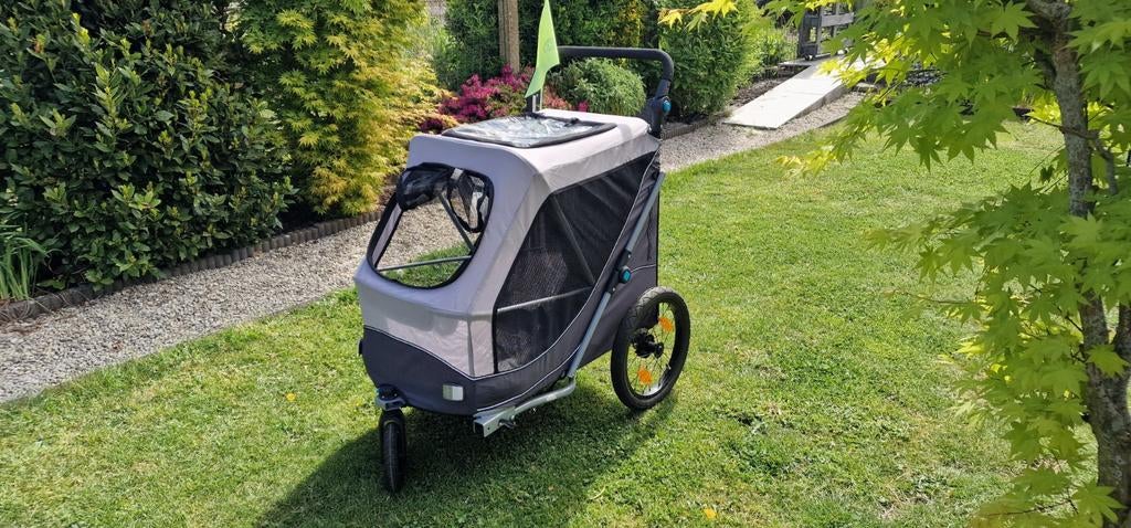 Hondenfiets en wandelkar voor middelgrote hond, Ophalen, Gebruikt
