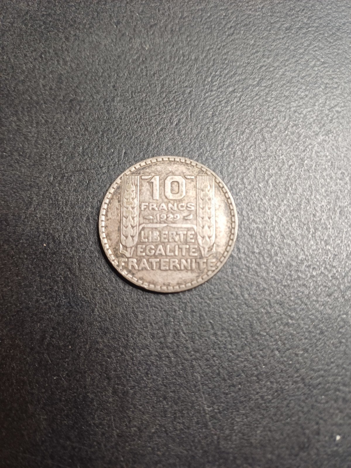 10 francs français de 1929 en argent, Enlèvement, France, Série, Argent