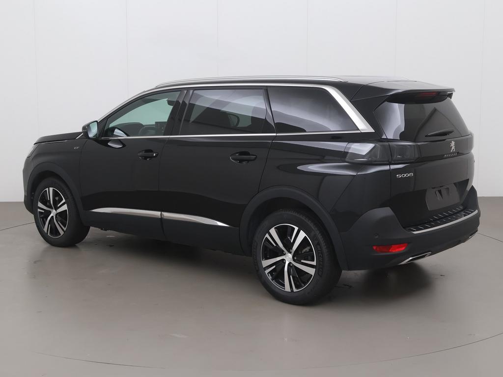 Peugeot 5008 puretech gt 130 AT, Auto's, Automaat, Elektrische buitenspiegels, 149 g/km, Zwart