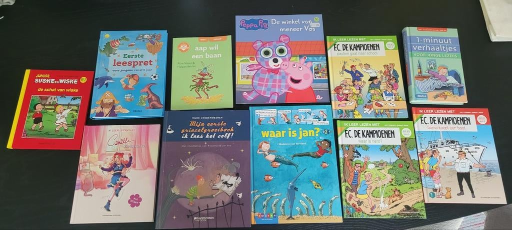 Bundel 11 kinderboeken leren lezen, Enlèvement