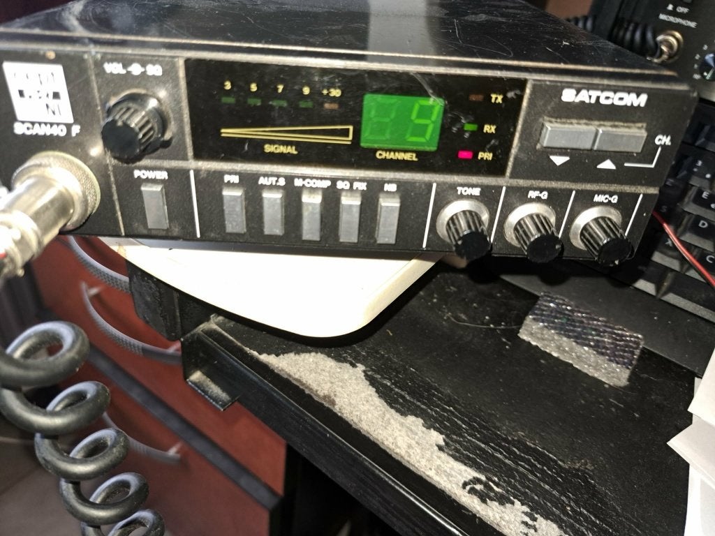 cb radio, Telecommunicatie, Ophalen of Verzenden, Zo goed als nieuw, Zender en Ontvanger