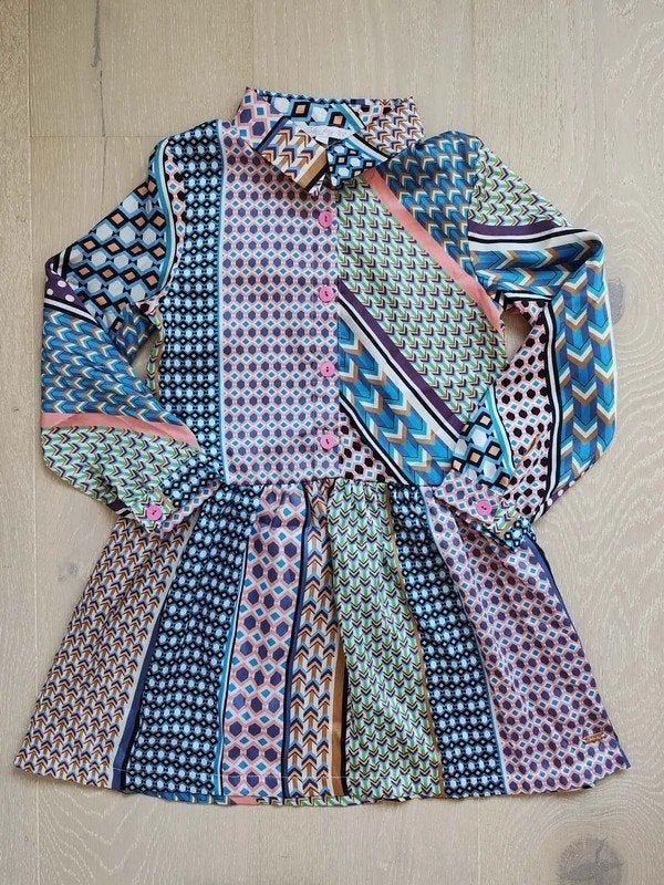 Blue bay kleedje, Kinderen en Baby's, Meisje, Ophalen of Verzenden, Zo goed als nieuw, Jurk of Rok