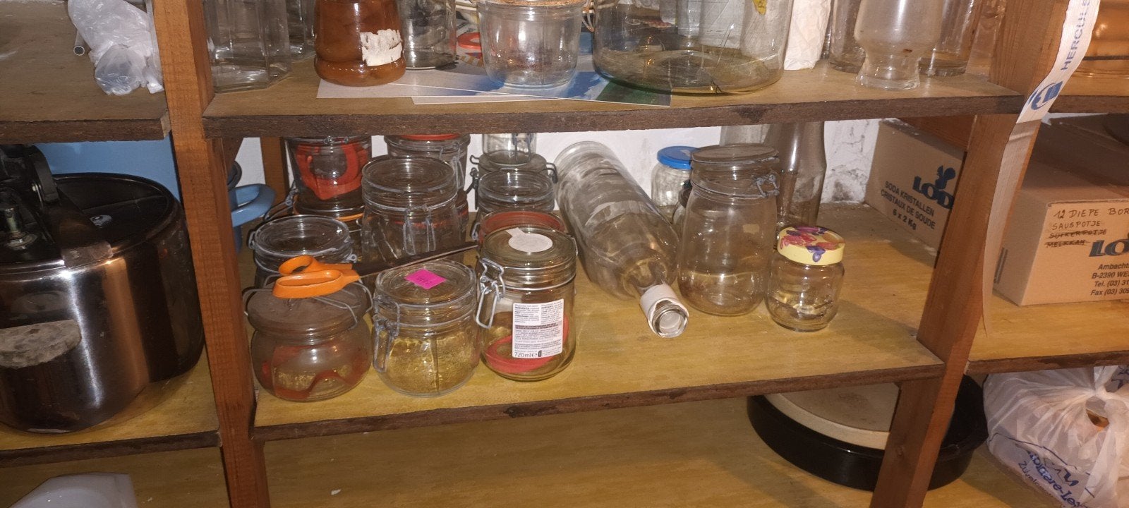Weckpotten inmaakpotten en vuur, Huis en Inrichting, Ophalen
