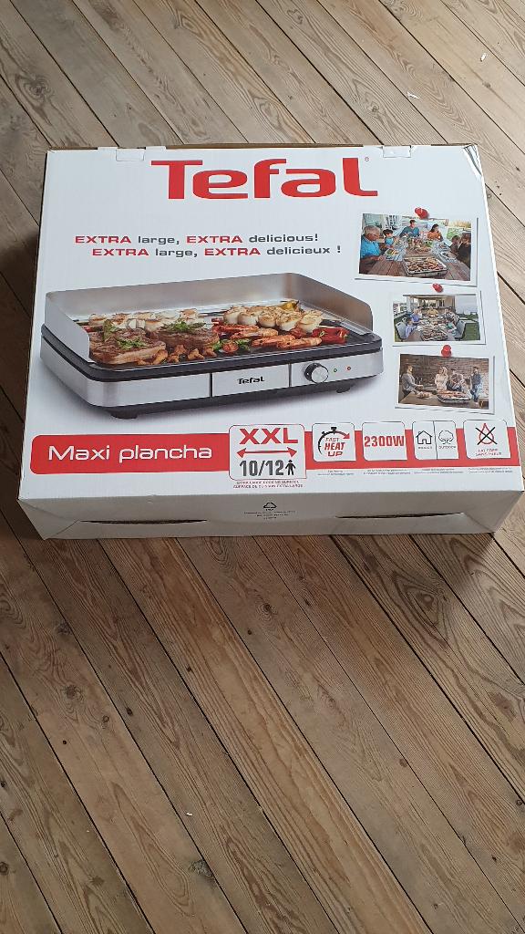 Plancha tefal, Elektronische apparatuur, Grillplaten, Ophalen, Zo goed als nieuw