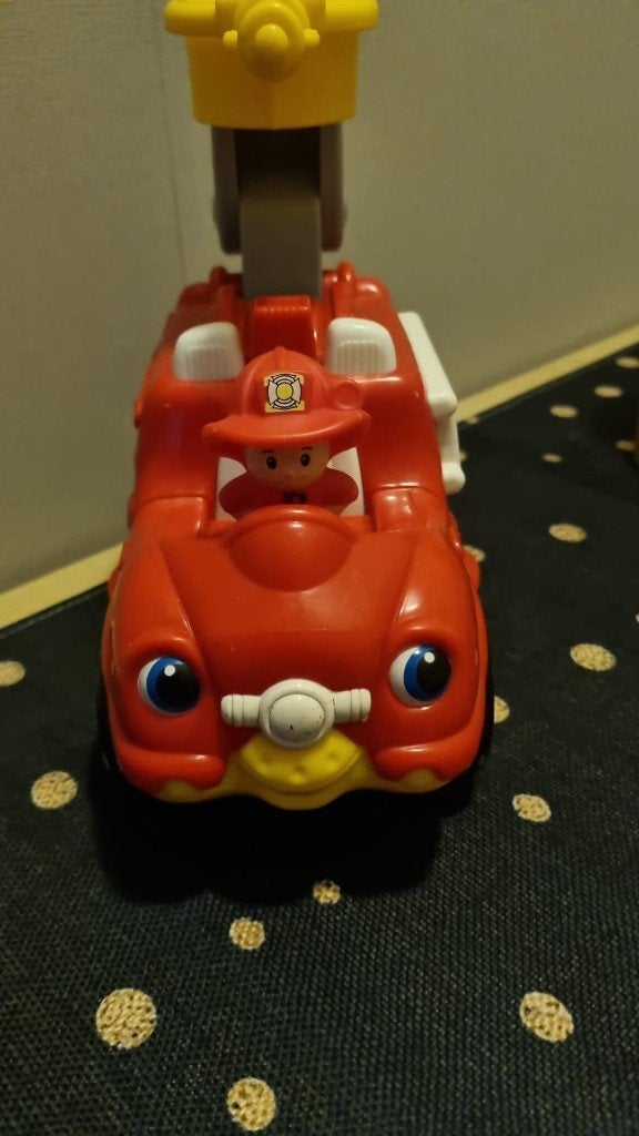 Brandweer auto, Kinderen en Baby's, Speelgoed | Fisher-Price, Ophalen, Gebruikt, Auto of Voertuig, Met geluid