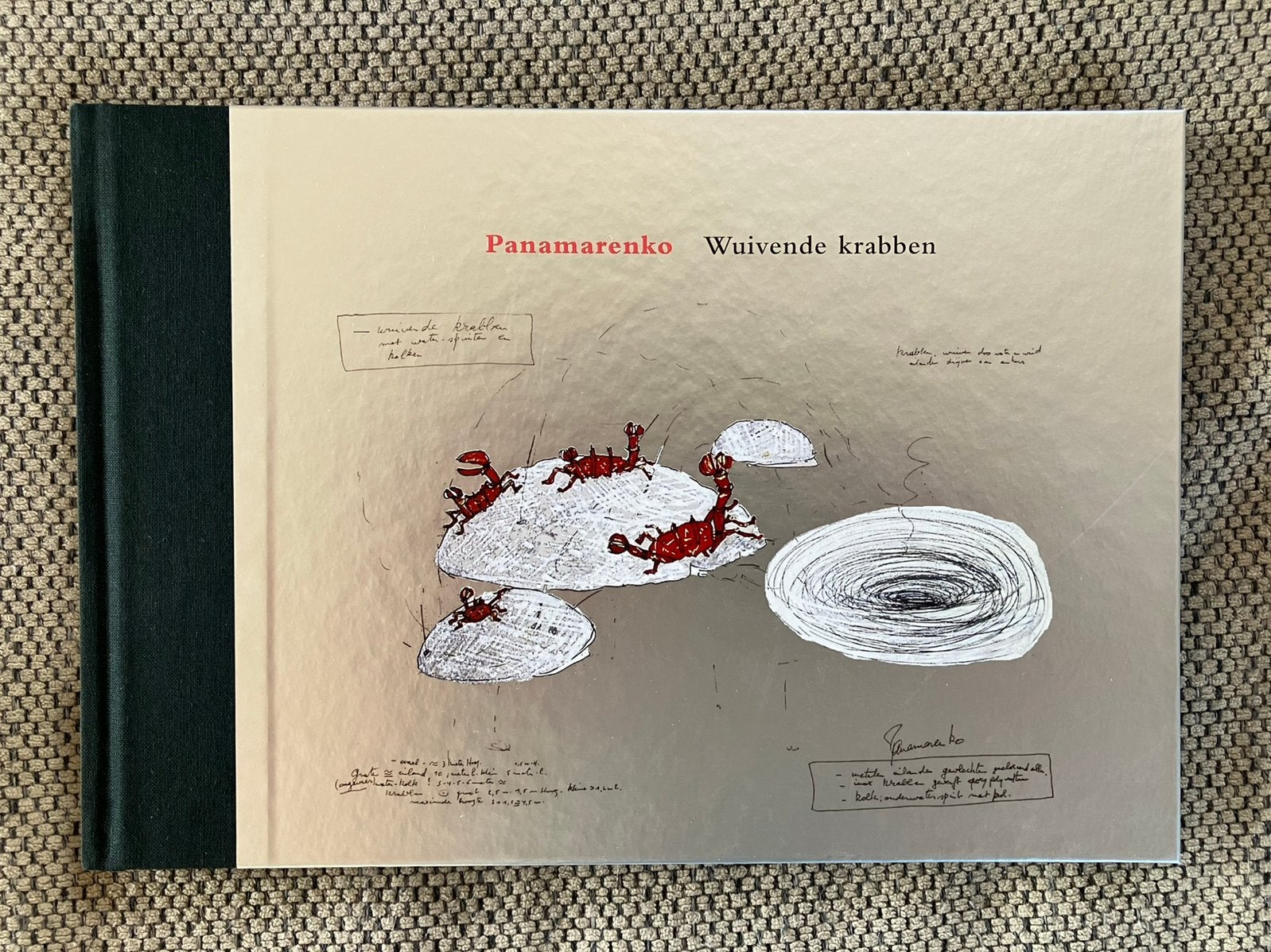 Panamarenko gesigneerd boek Wuivende, Enlèvement ou Envoi