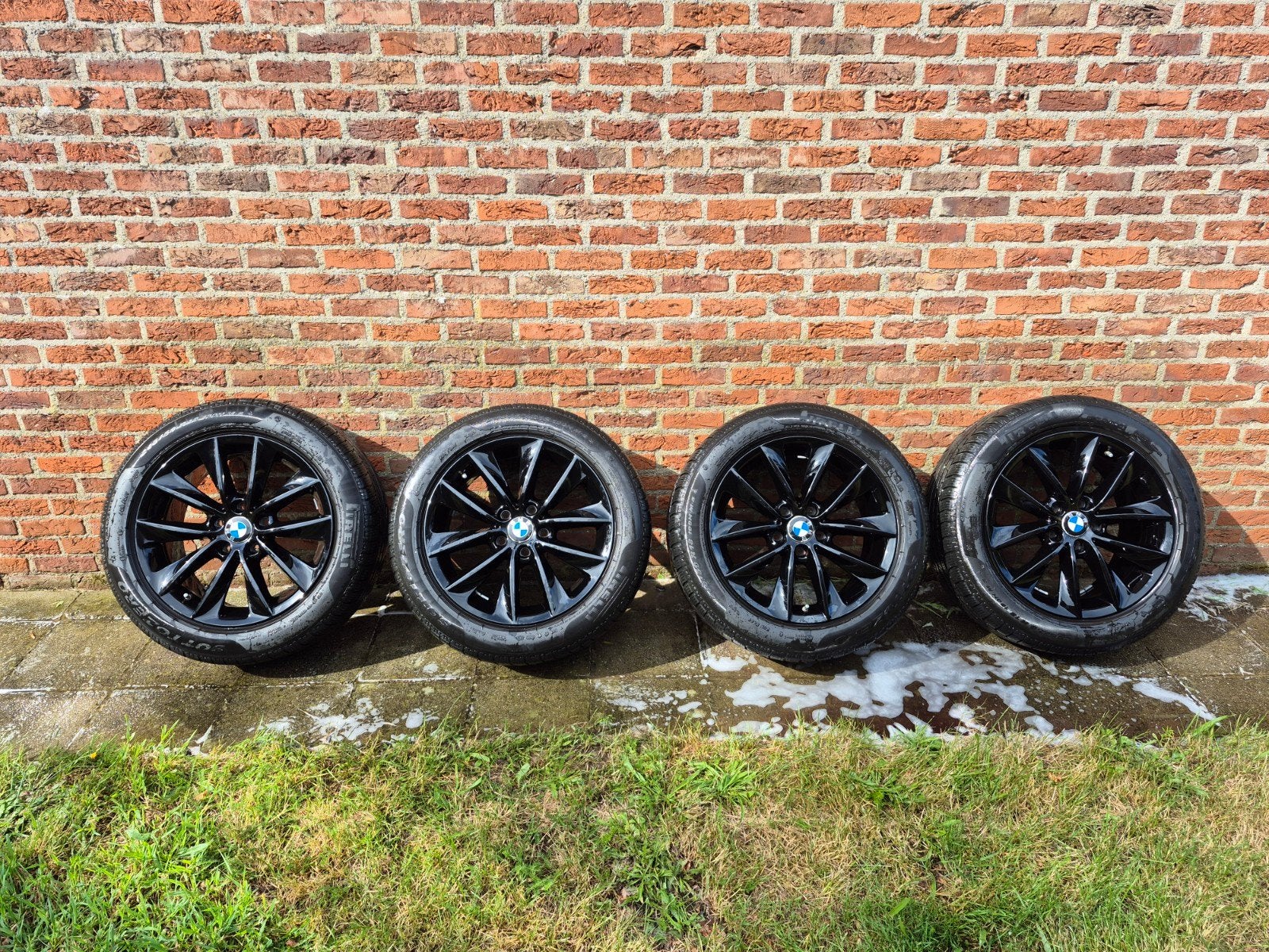 Orginele bmw velgen 5x120 M+S, Auto-onderdelen, Banden en Velgen, Ophalen, 18 inch, 245 mm, Banden en Velgen