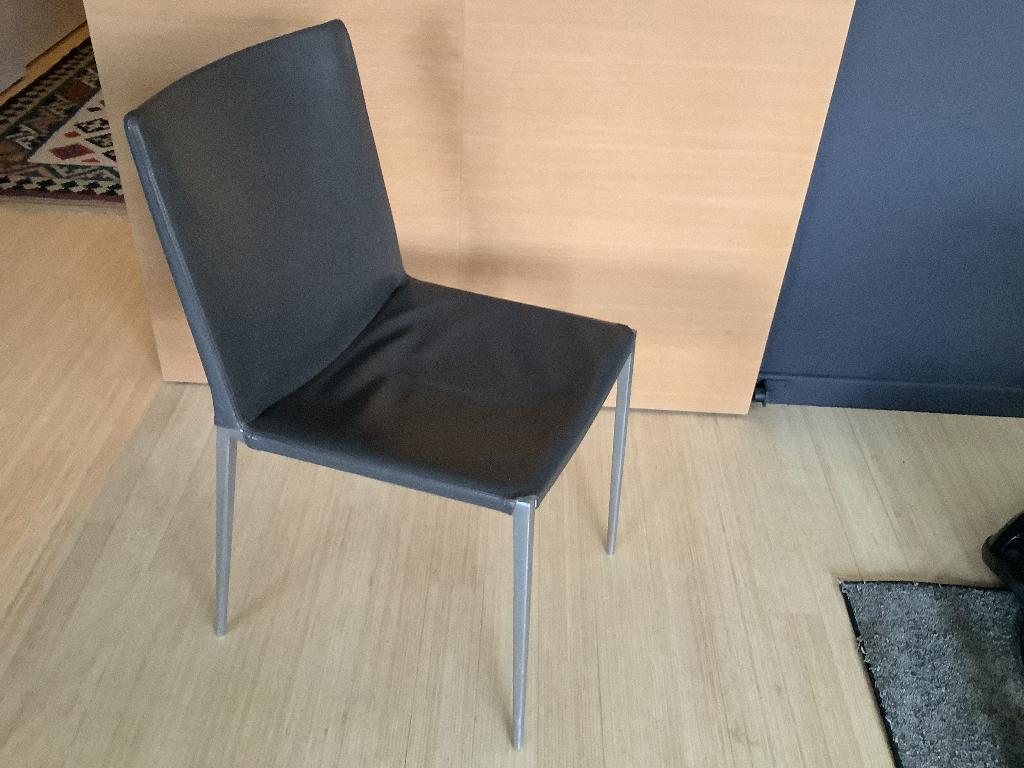 Stoelen Desalto, Huis en Inrichting, Stoelen, Ophalen, Gebruikt, Zwart, Vijf, Zes of meer stoelen