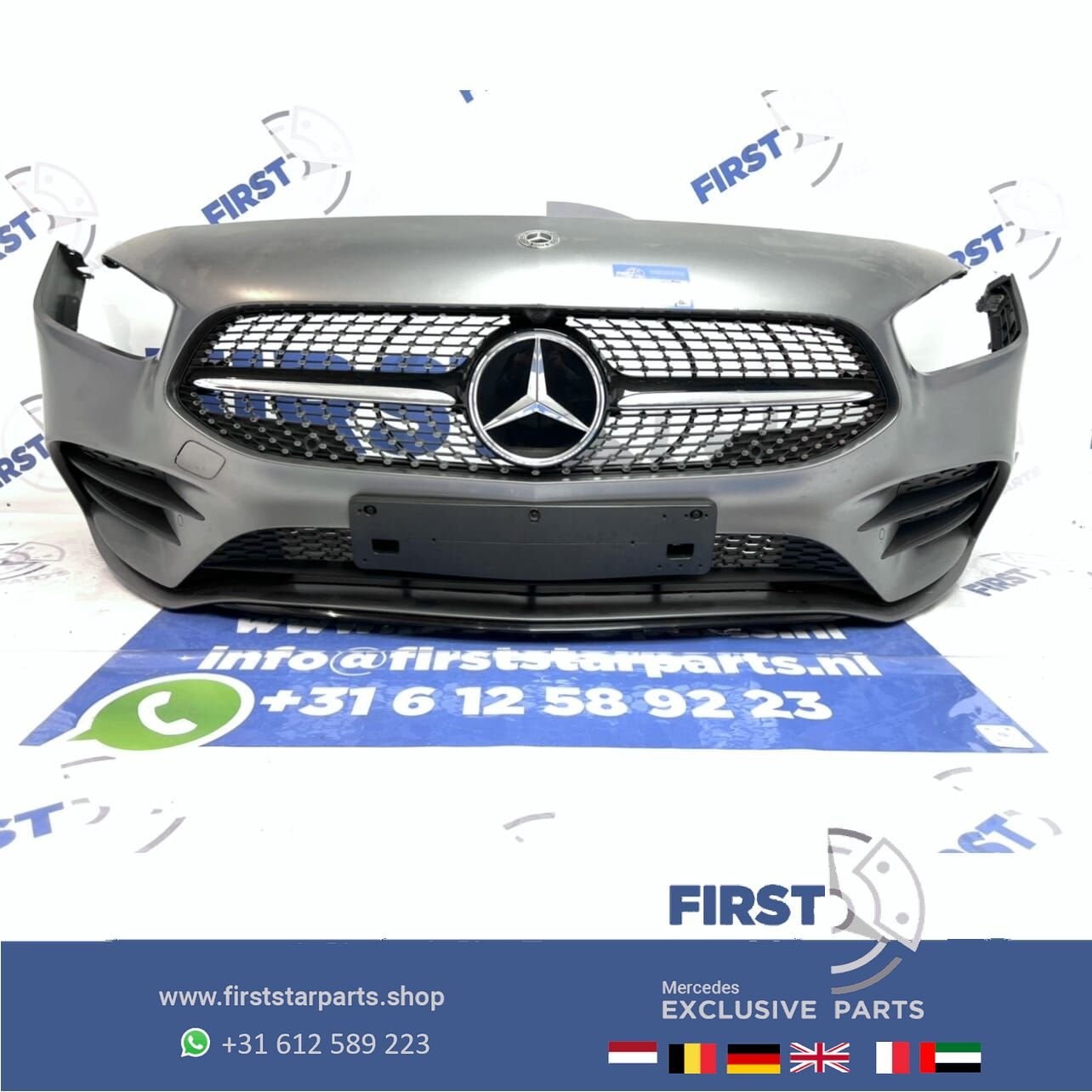 W247 B KLASSE AMG VOORBUMPER COMPLEET + DIAMOND GRIL MAGNO G, Utilisé, -, Avant, -