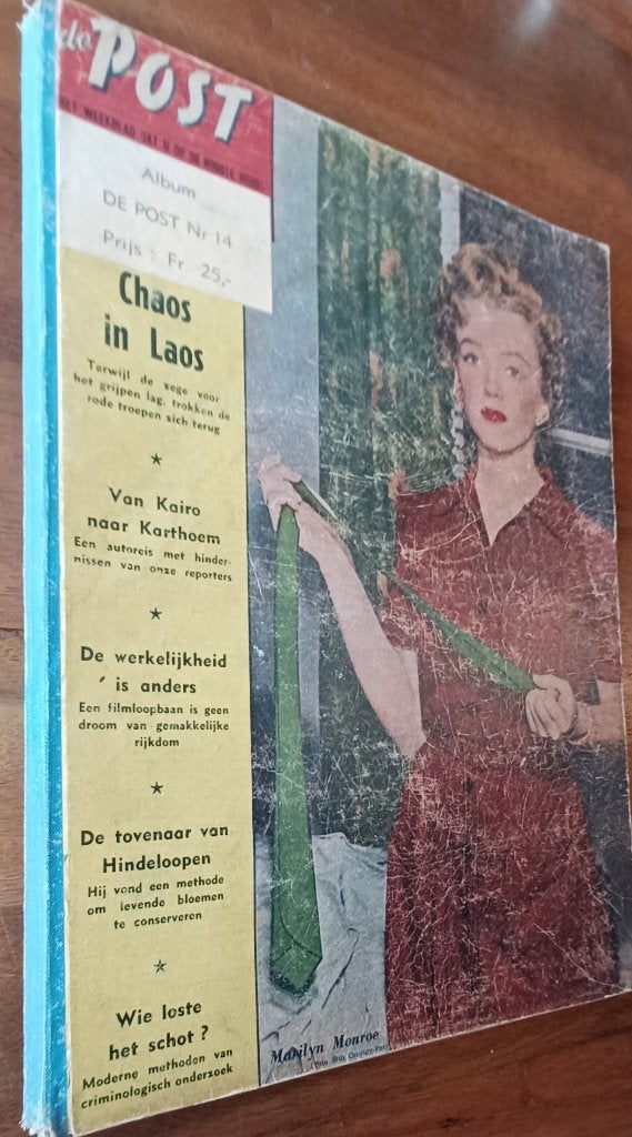 tijdschriftDE POST // 11 ingebonden nummers uit 1953 //, Ophalen of Verzenden, Tijdschrift