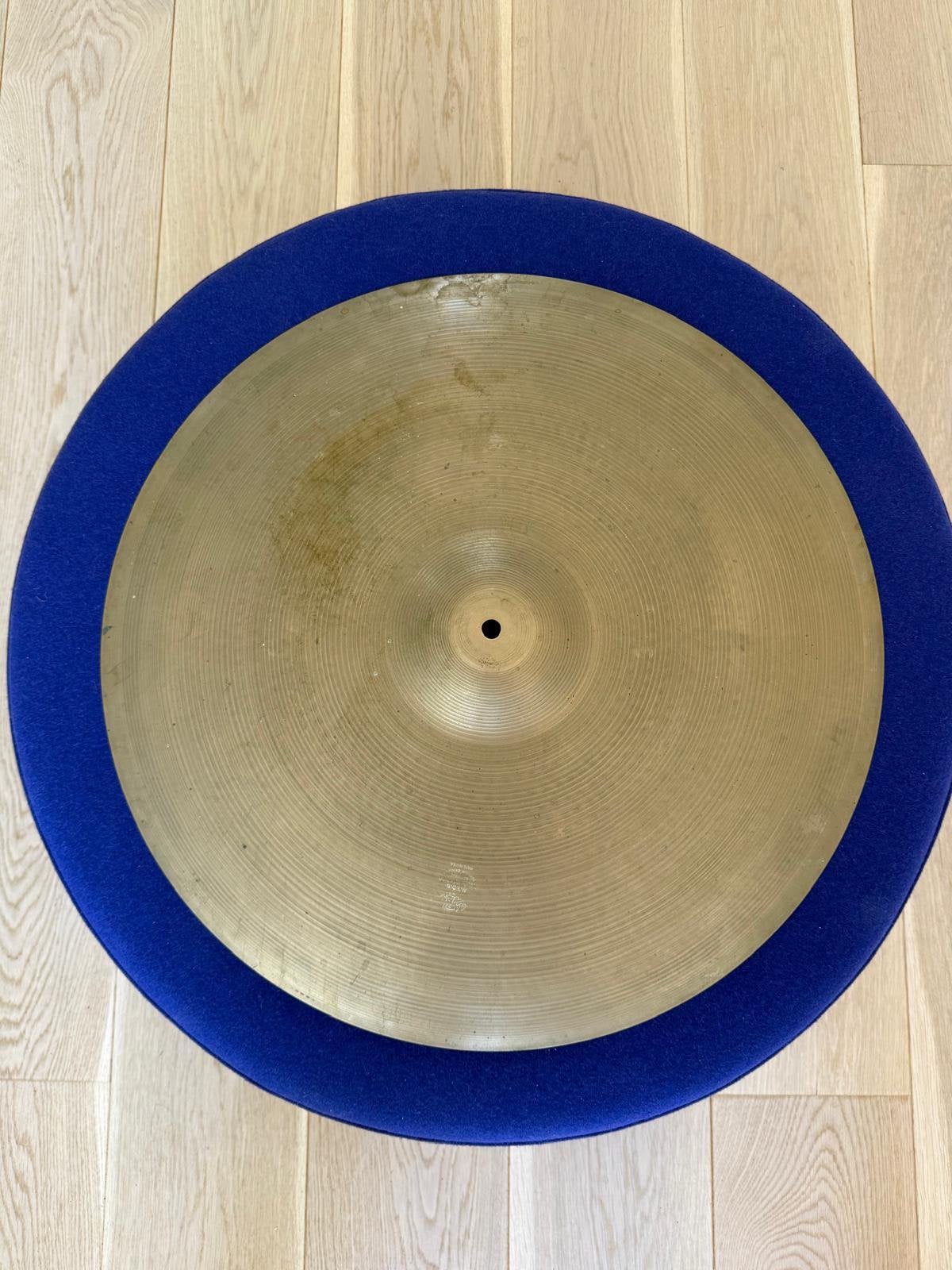 Vintage Avedis Zildjian ride 22”, Muziek en Instrumenten, Drumstellen en Slagwerk, Ophalen, Gebruikt