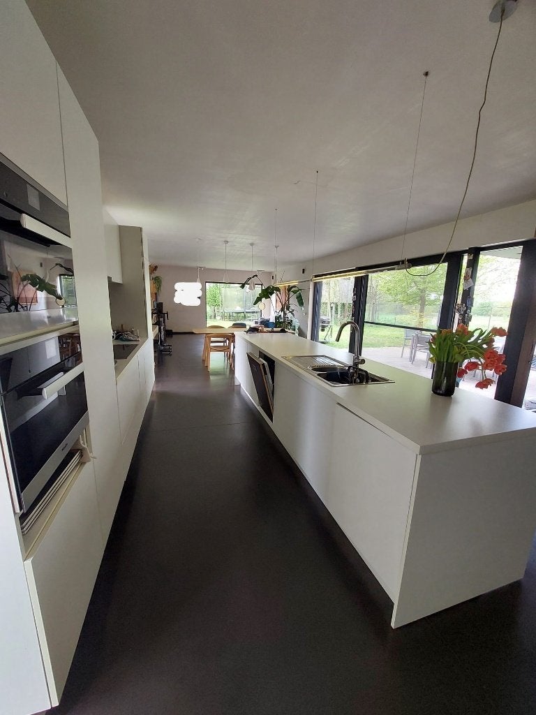 Ruime keuken met premium toestellen, Ophalen, Gebruikt, Wit, Overige typen