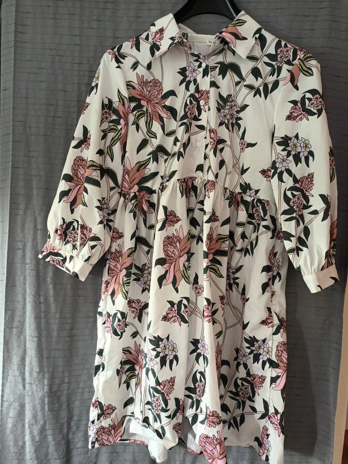 bloemen blouse, Maat 38/40 (M), Zo goed als nieuw, Boven de knie, Shein