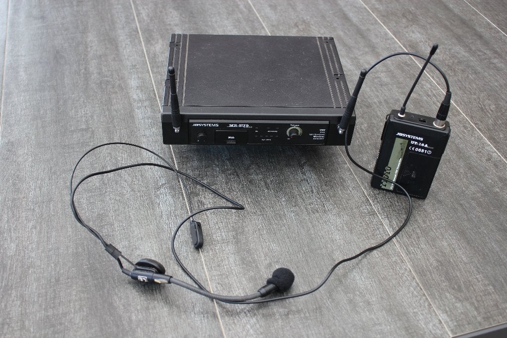 Draadloze headset micro, Muziek en Instrumenten, Ophalen, Zo goed als nieuw, Draadloos