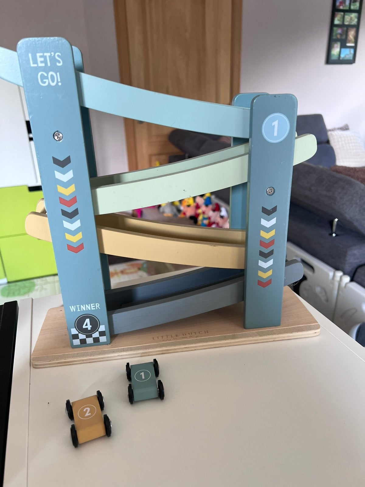 Racebaan voor baby's/Peuters, Enlèvement, Comme neuf