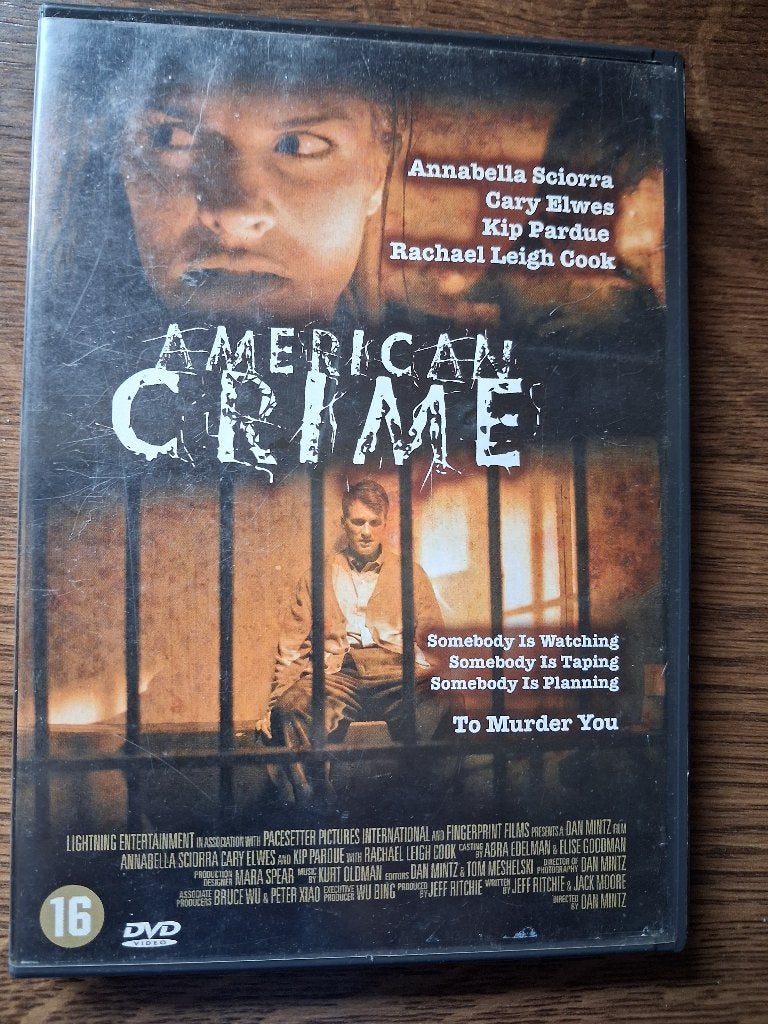 DVD - American crime (Kip Pardue), Ophalen of Verzenden