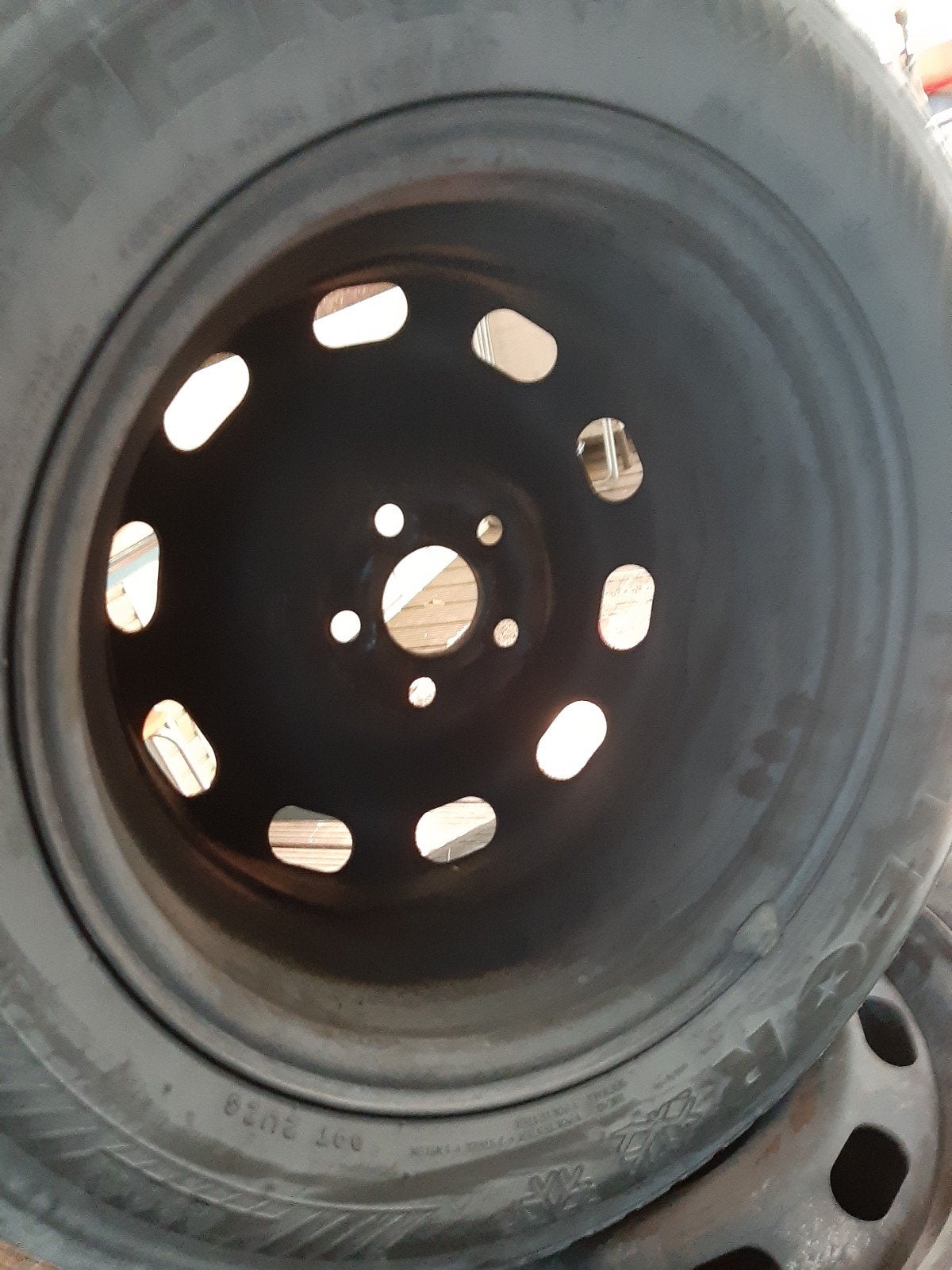 stalen velgen Volkswagen golf 4, Auto-onderdelen, Banden en Velgen, Ophalen, Band(en)