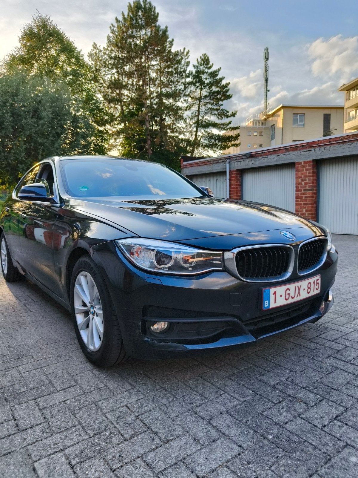 bmw 3gt 318 d 2014, Autos, Euro 5, Achat, Ordinateur de bord, Noir