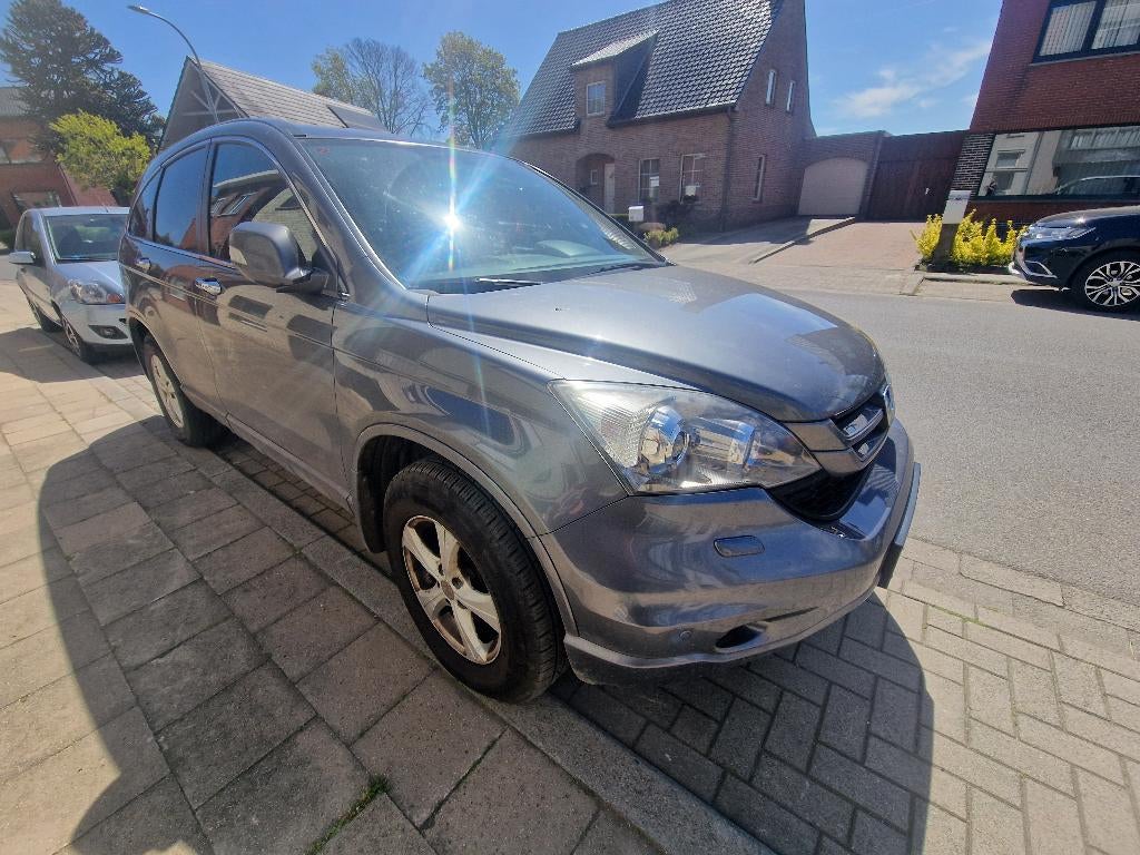 Mooie Honda CR V 2.2 diesel, Auto's, Honda, Euro 5, Zwart, Leder, Particulier