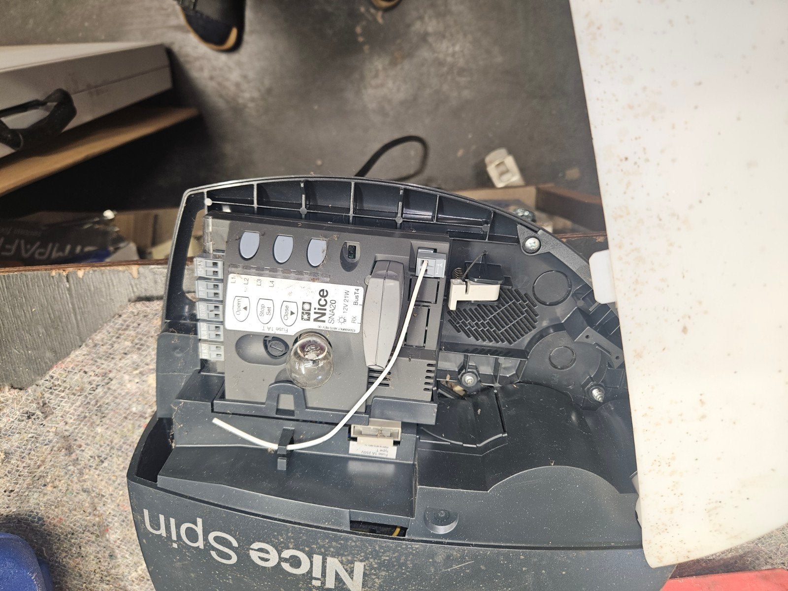 Motor, Ophalen