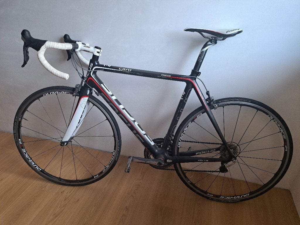 Focus Cayo 2012 maat 55-56, Gebruikt, Carbon, 15 tot 20 versnellingen, 53 tot 57 cm