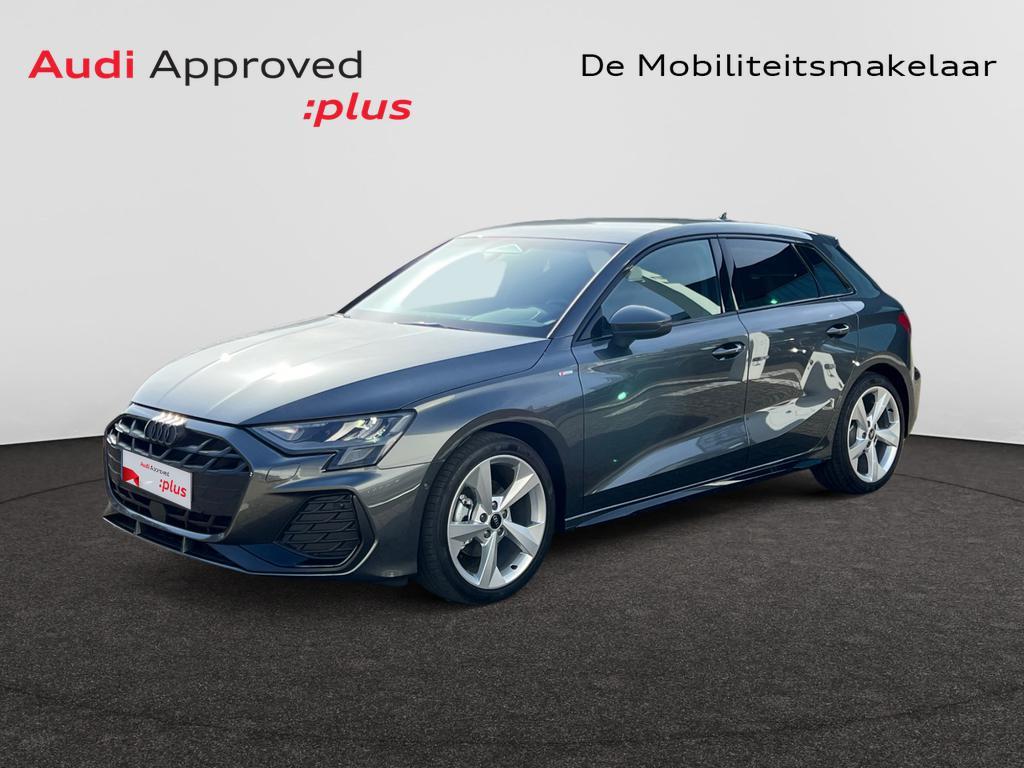 Audi A3 Sportback A3 Sportback 30 TFSI S line S tronic, Autos, Audi, Argent ou Gris, Achat, Automatique, Hatchback