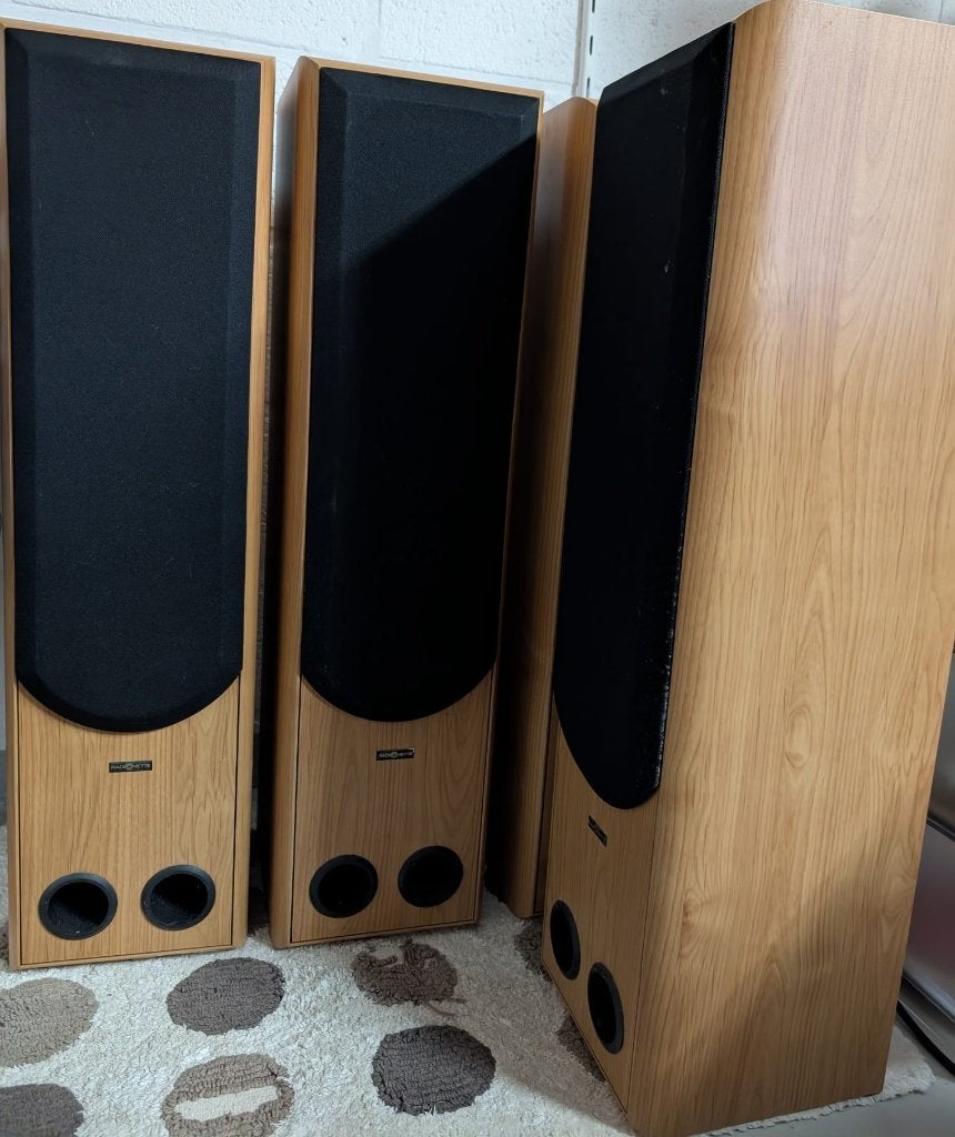 Radionette Pentagon 5.1 audio home cinema (luidsprekers), Gebruikt, 70 watt of meer, 5.1-systeem, Ophalen
