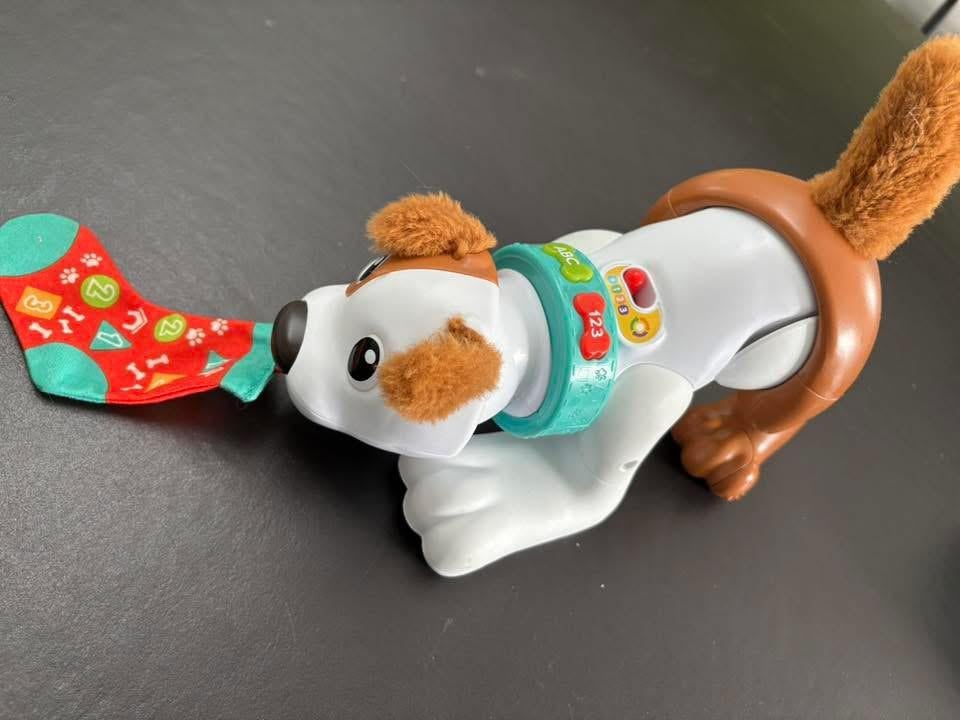 Kruip hondje fisher price, Ophalen, Zo goed als nieuw