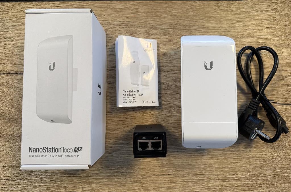 Ubiquiti NanoStation loco M2, Ophalen, Zo goed als nieuw, Ubiquiti