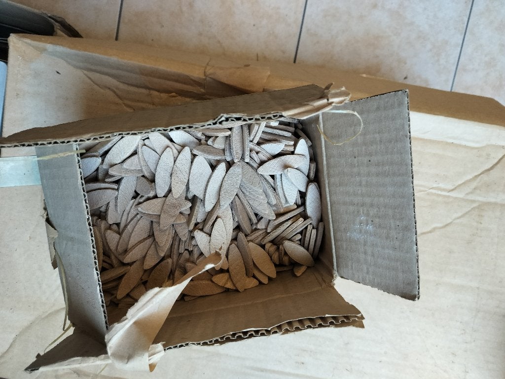 Lamello verbindingsplaatjes, Ophalen, Zo goed als nieuw
