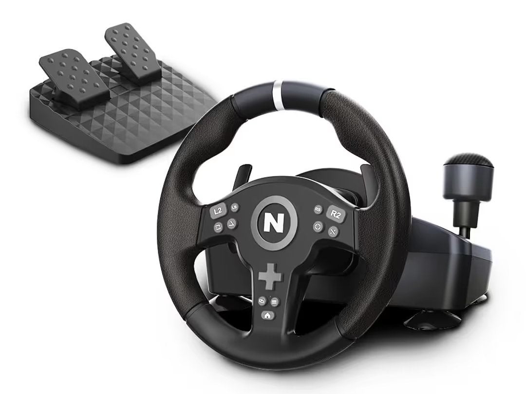 Volant Nitho Drive Pro V200 avec pédale, levier de vitesses, Enlèvement ou Envoi, Neuf, Volant ou Accessoire de sport, Xbox 360