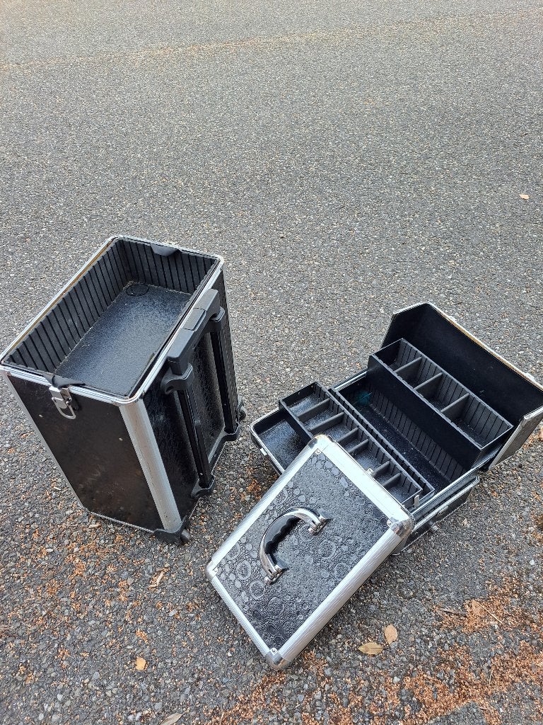 Koffer, Bijoux, Sacs & Beauté, Valises, Enlèvement, Utilisé, Plastique dur, Roulettes