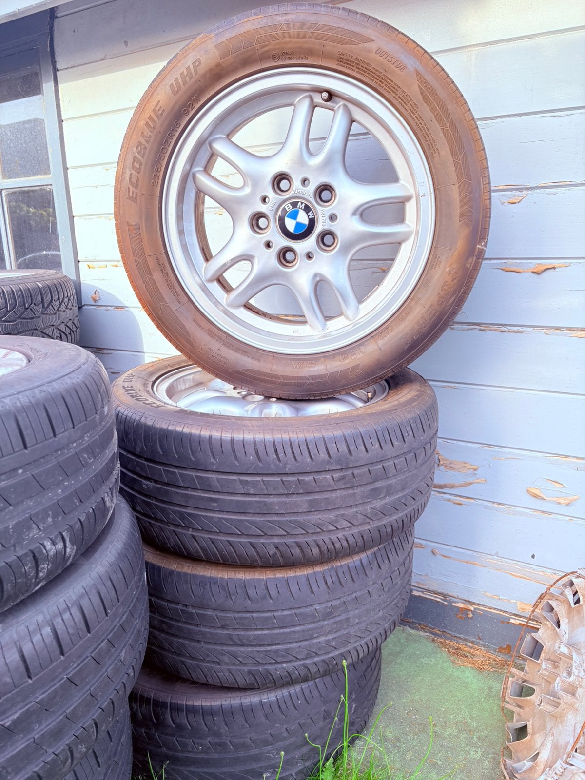 ALU VELGEN VOOR BMW 225/50/16, Ophalen, Velg(en)
