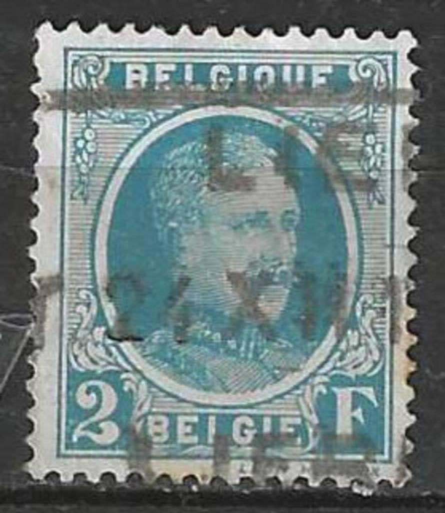Belgique 1921/1927 - Yvert/OBP 208 - Roi Albert I. (ST), Envoi, Affranchi, Oblitéré, Maison royale