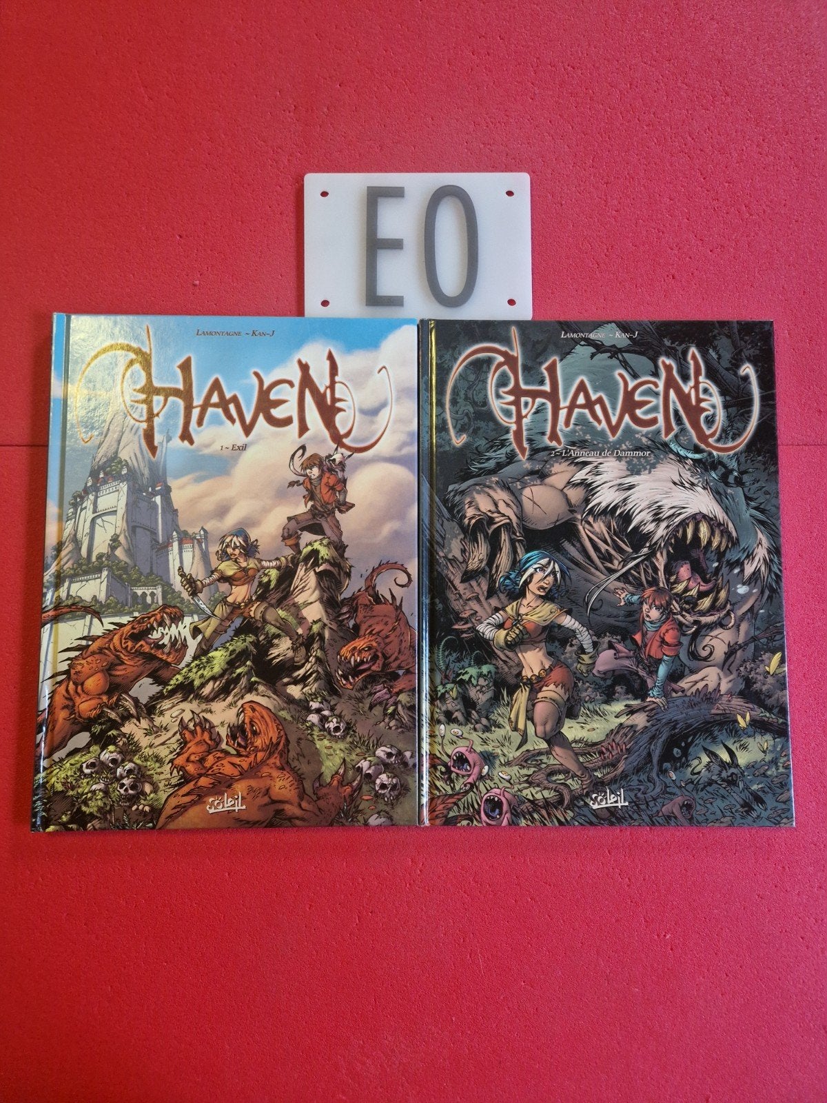 lot de 2 bd haven 1 et 2,EO, Livres, Enlèvement ou Envoi