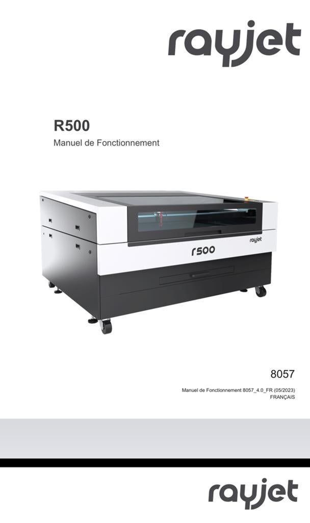Trotec Jet R 500, Enlèvement