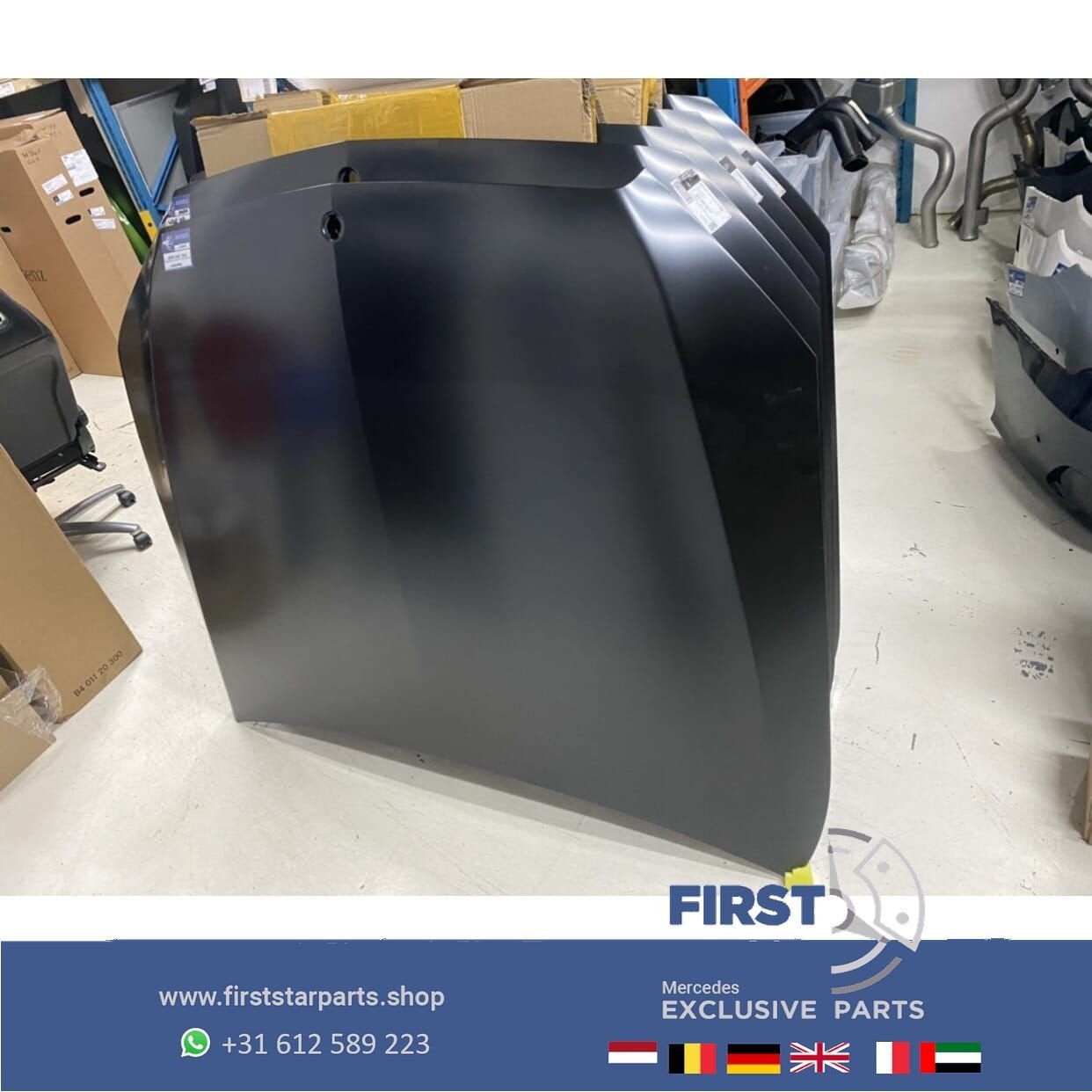 W205 C205 originele Mercedes C KLASSE MOTORKAP 2014-2021 S20, -, -, -, Motorkap