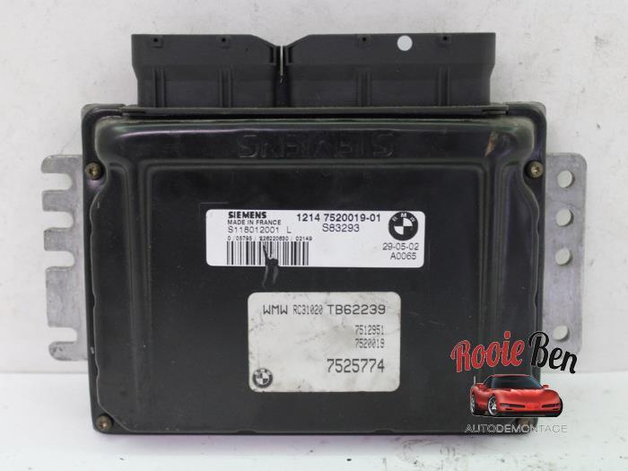 Ordinateur gestion moteur d'un Mini Cooper, -, 3 mois de garantie, -, -