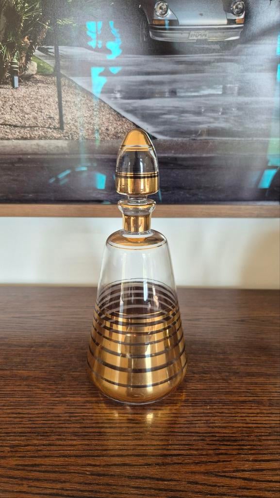 Vintage art deco karaf, Ophalen